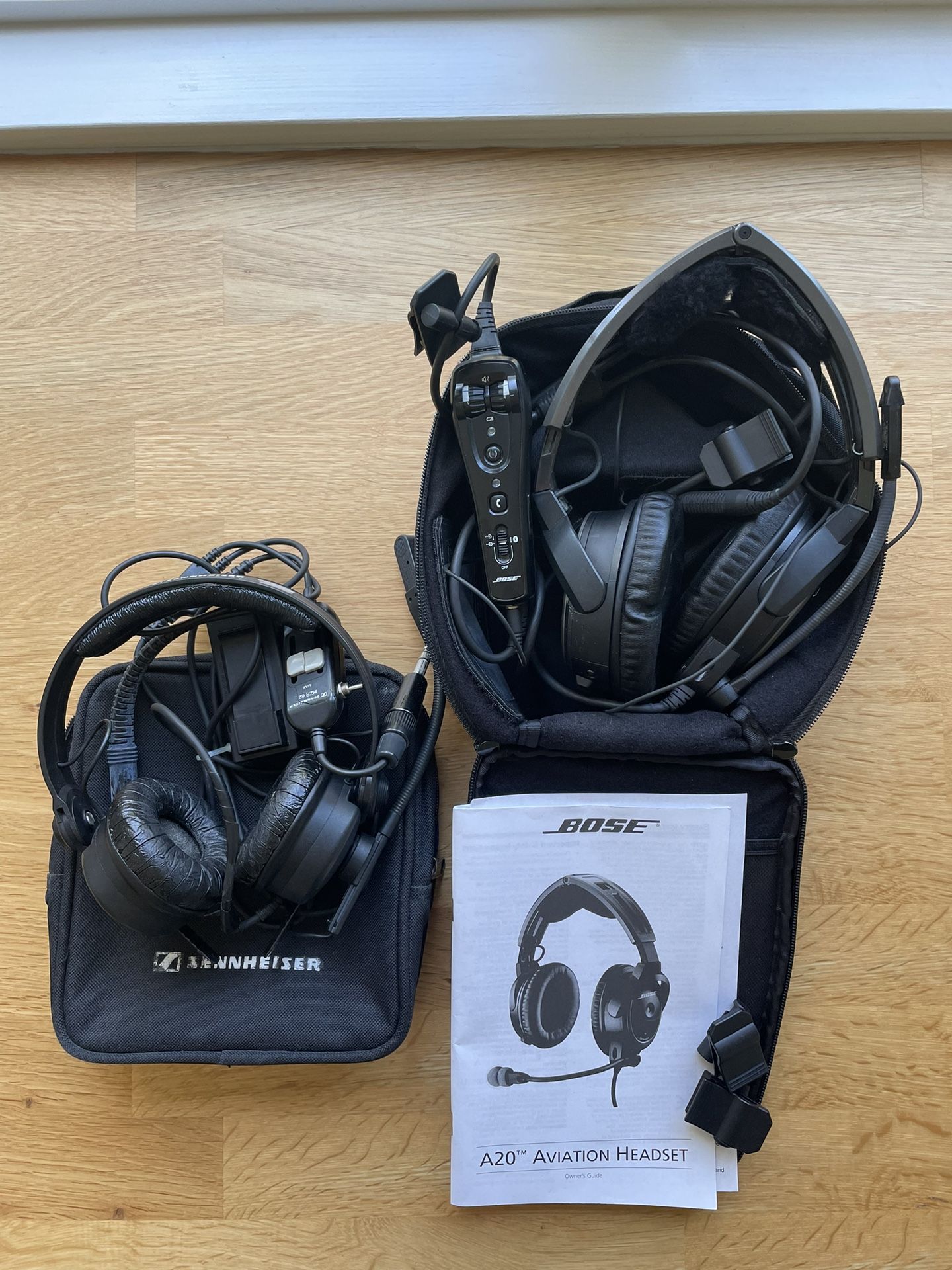Sennheiser aviation headset for sale hotsell