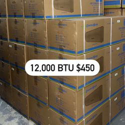 12,000 BTU 1 ton, air conditioner and heating system