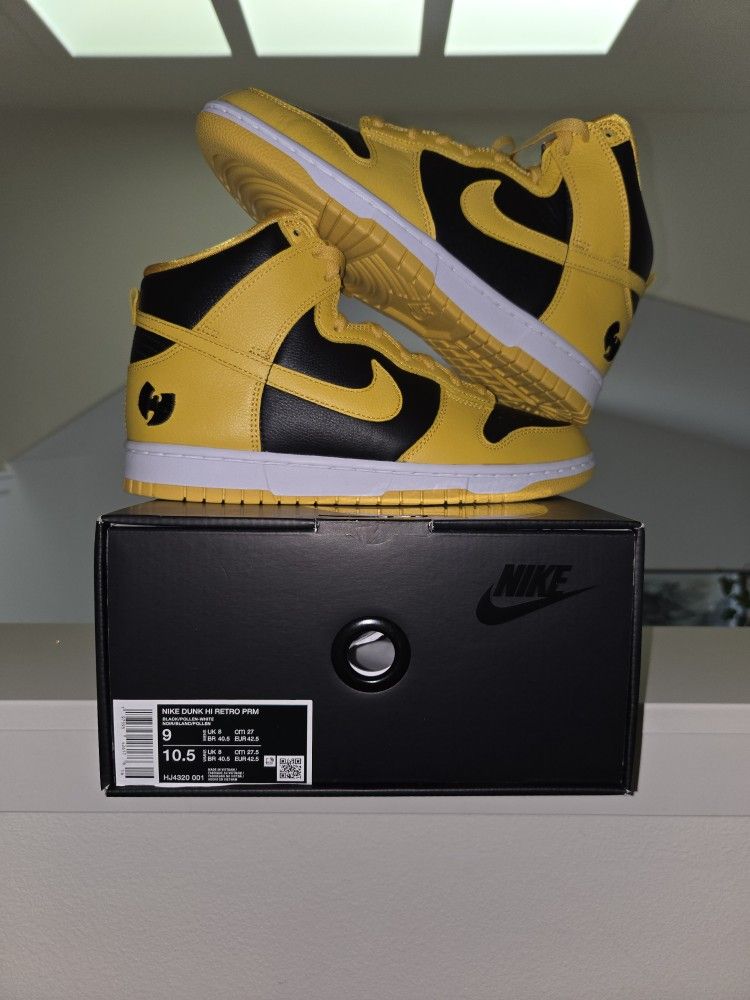 NIKE DUNK HIGH WU-TANG Size 9