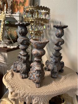 Vintage Candle Holders