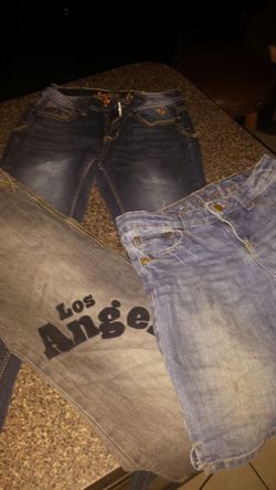 Girls size 8 justice jeans