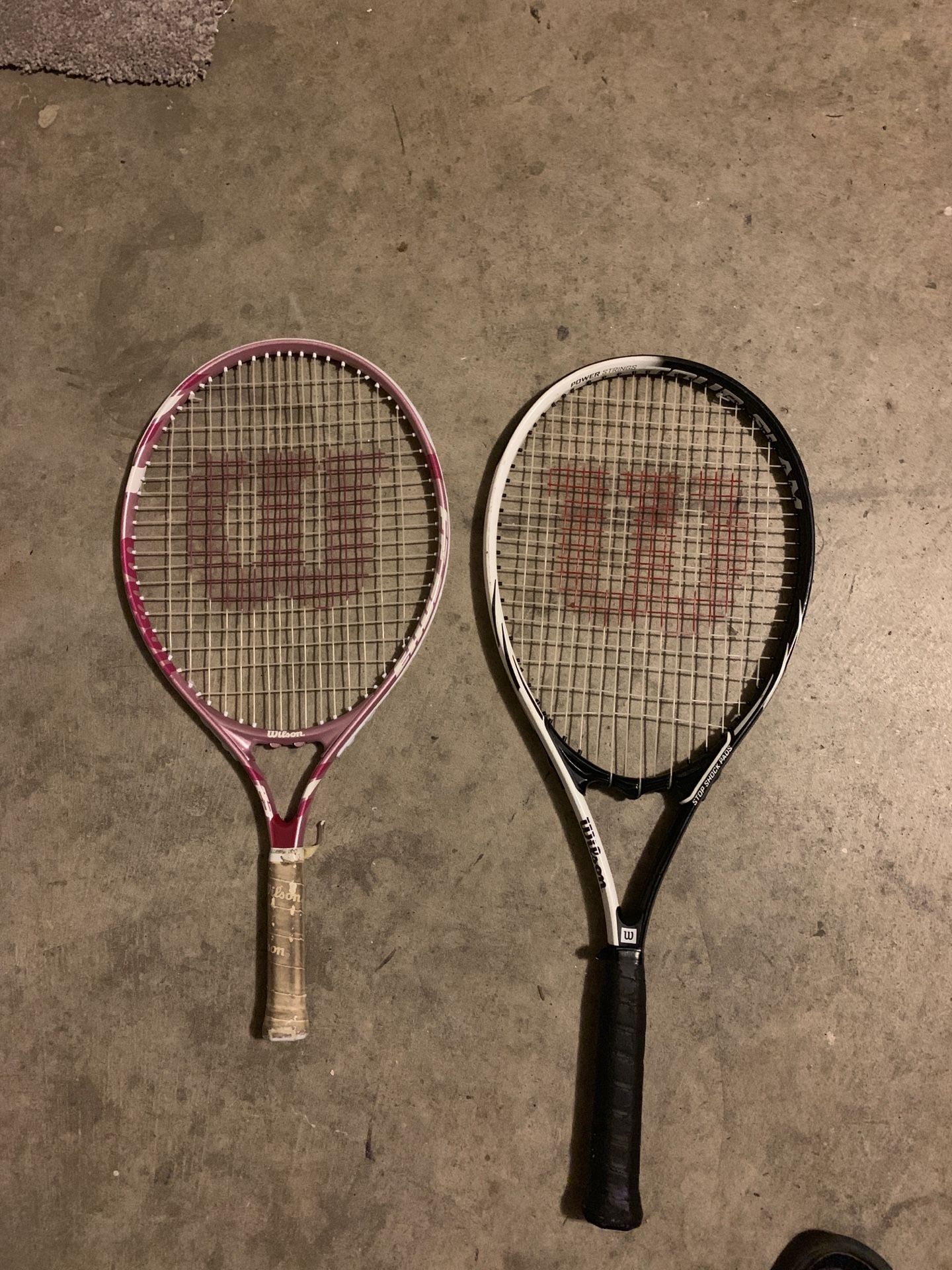 Tennis rackets