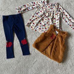 Toddler Girl Clothing Set-3T  Thumbnail