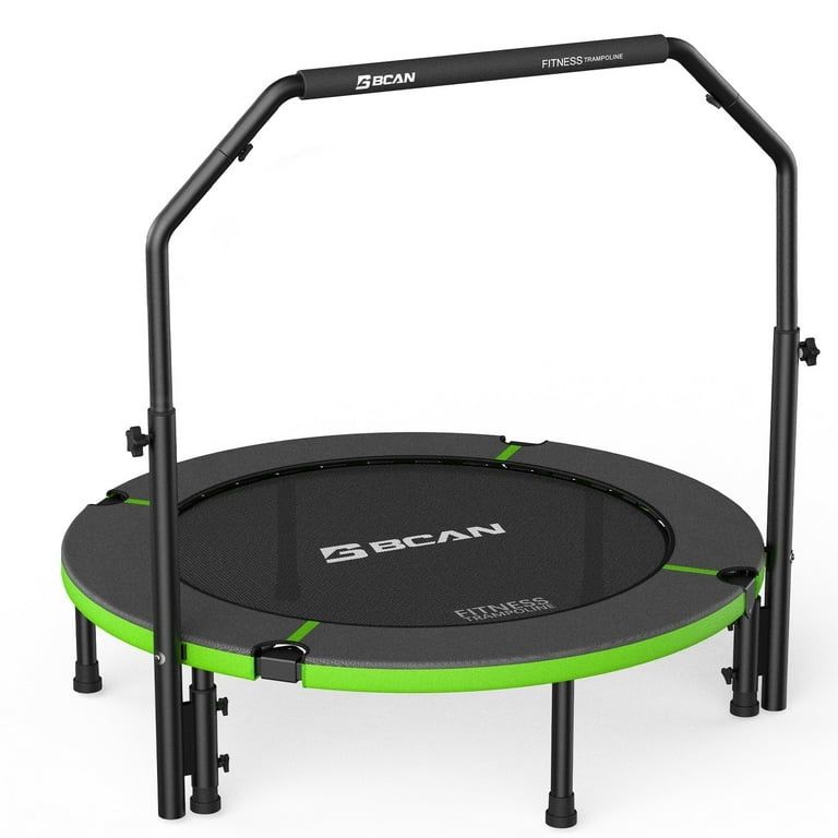 BCAN 40” Fitness Trampoline – With Handlebar