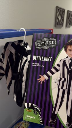 Beetlejuice Costume 3t-4t