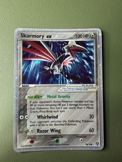Pokemon skarmory ex swirl
