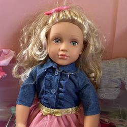 American Girl Doll Blond NWT 