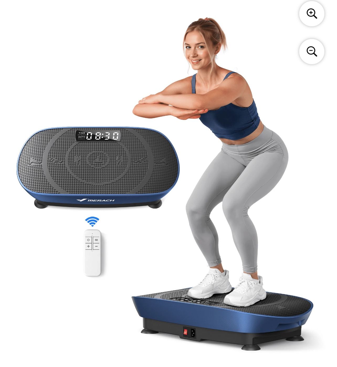 MERACH Compact Vibration Plate Exercise