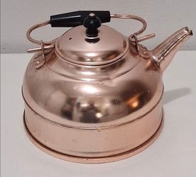 Vintage copper kettle