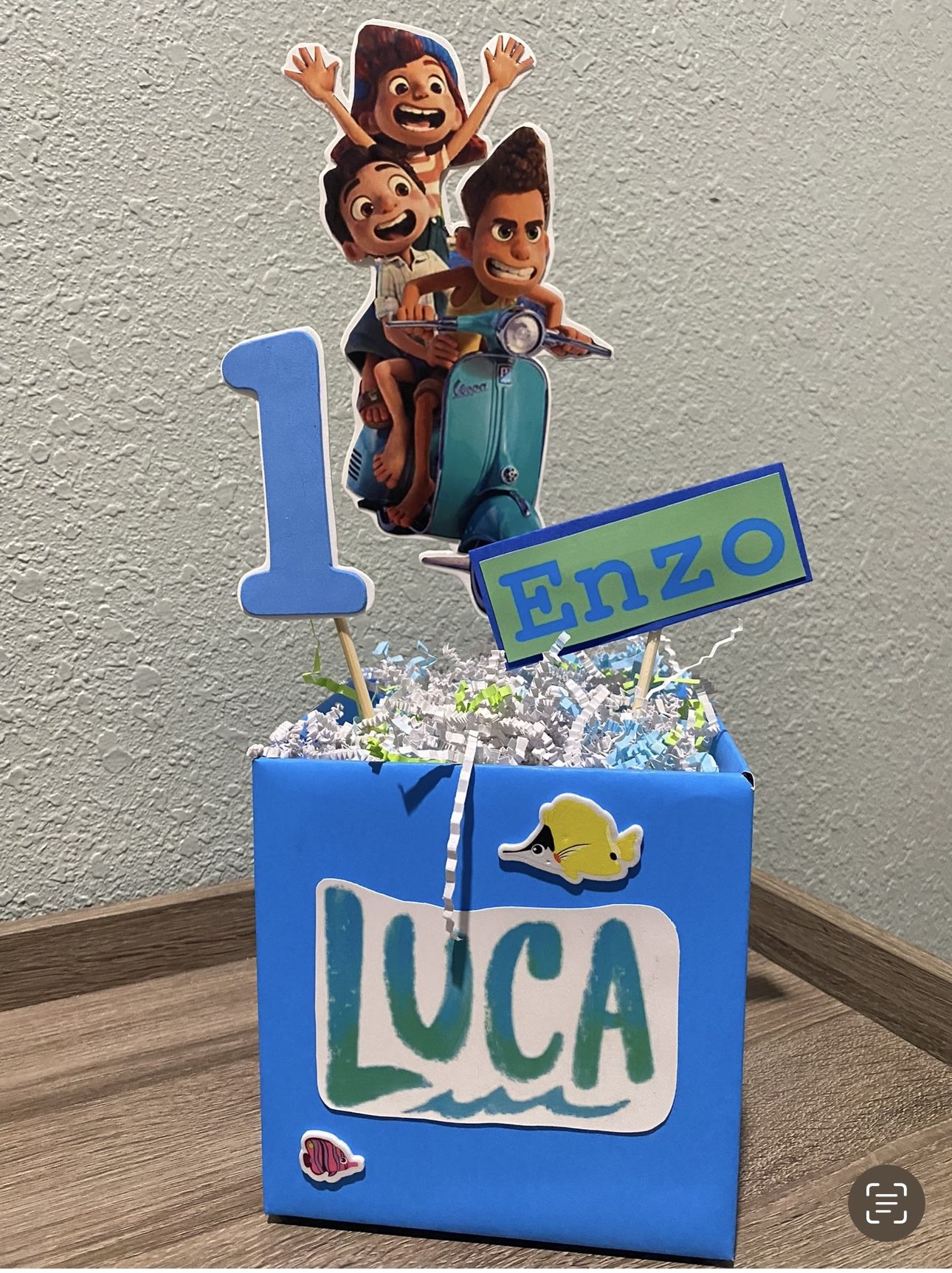 Disney Luca Party Centerpieces