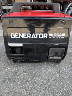Nissan GL600 Generator 600 Watt Generator 