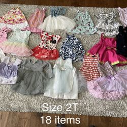 Toddler Girl Dressed