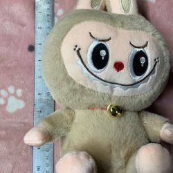 Labubu Stuffed Animal With Bell 10”