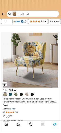 Tina’s home accent chairs
