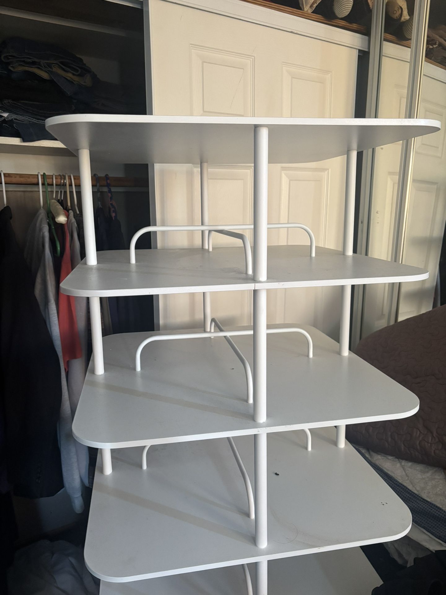 Rotating Shoe Rack