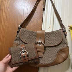 Vintage Coach Soho Purse With Wallet 