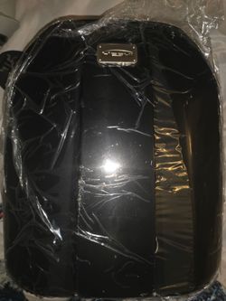 Hard shell motorcycle tail bag, brand new