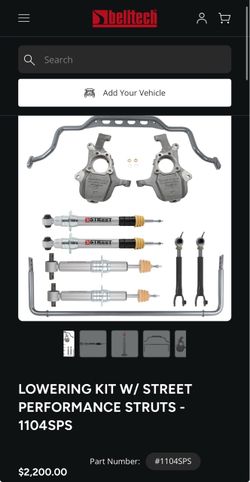 21+ GM,Tahoe,Yukon,Escalade Belltech 1104SP lowering kit (brand new)