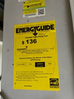 AO Smith Tankless Water Heater – Excellent Condition