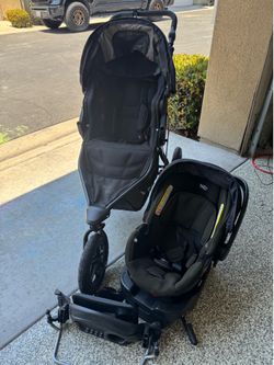 Bob Jogger and Britax travel system