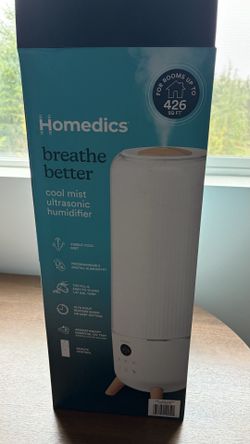 Homedics cool mist ultrasonic humidifier