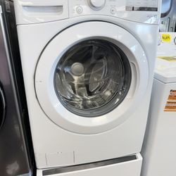 LG Washer Front Load With Pedestal On Sale 