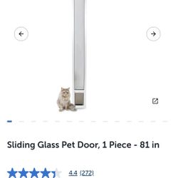 Cat Door Insert For Sliding Door