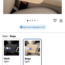 Center console cover