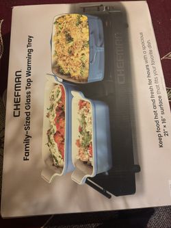 Glass Top Warming Tray