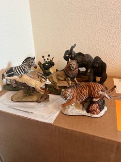 Franklin Mint Safari Set