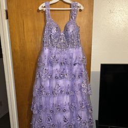 Lavender Prom Dress 