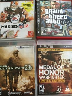 Playstation 3 games