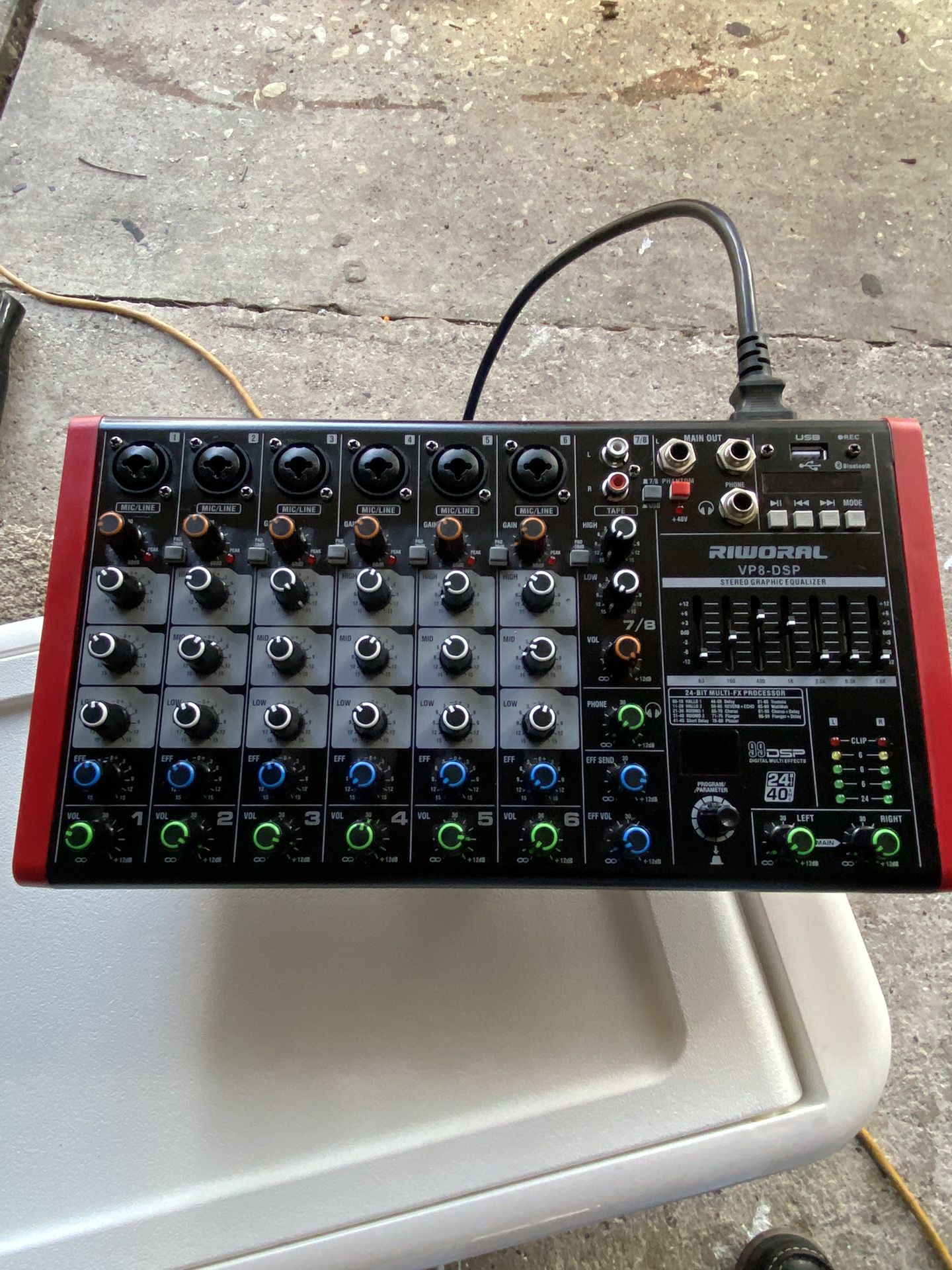 Mixer Audio Profesional 8 Channel