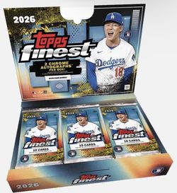 2026 Topps Finest Baseball PRESALE