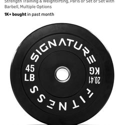 45lbs dumbbell (set)