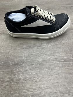 Rick Owens Vintage Low Sneakers Black
