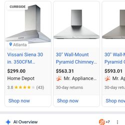 Stainless Steel Hood Vent 