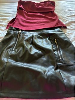 Skirt and shirt