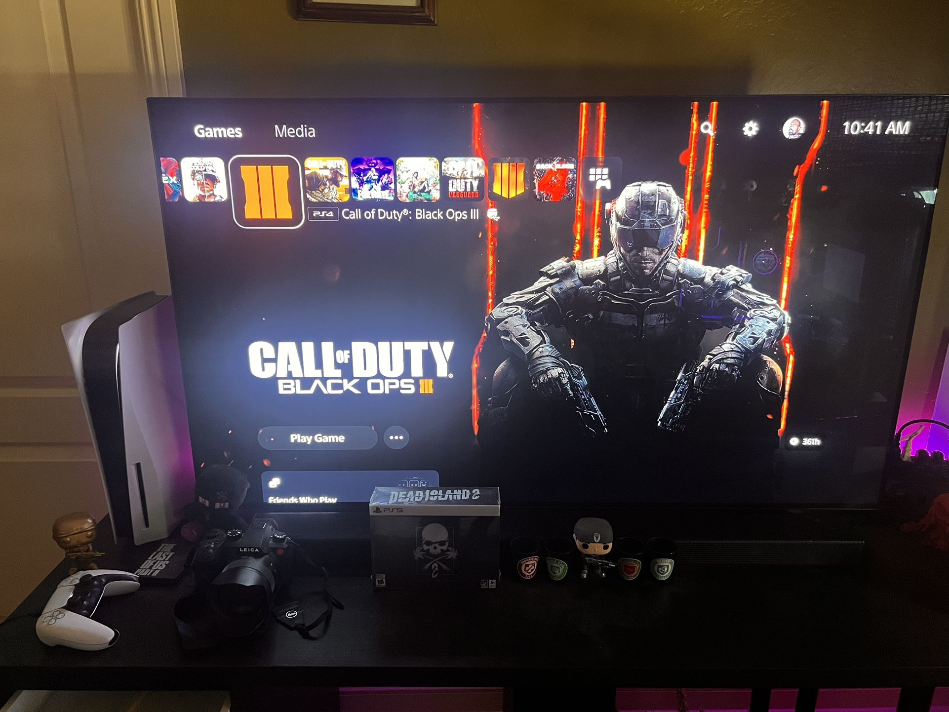 LG 55“ 4K OLED TV + PS5 Launch Console With Disk Drive + Unopened HELLP Edition Dead Island 2