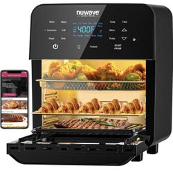 NUWAVE Brio 15.5 Quart Air Fryer Rotisserie Oven