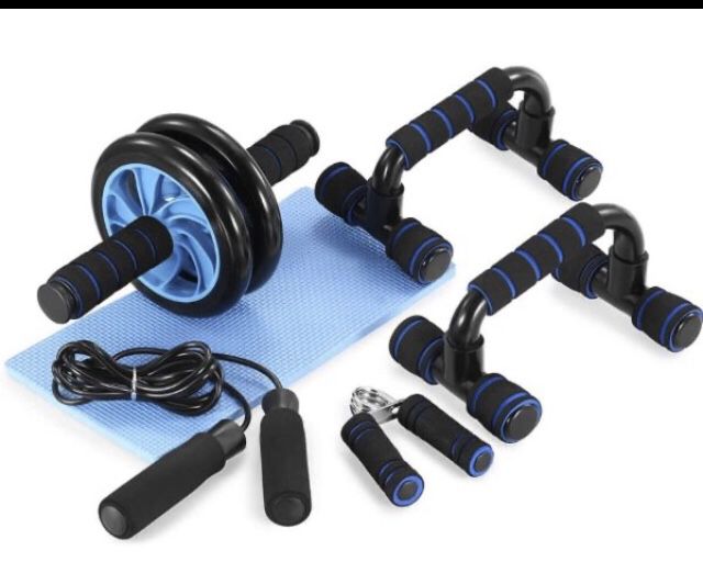 ABS WHEEL ROLLER SET - WORKOUT HOME GYM