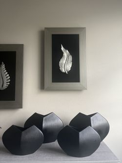 4 Piece Vases