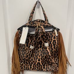 Leopard Jacket Purse