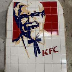 KFC Tile Sign Advertisement 