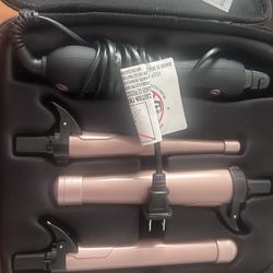 Beachwaver Three Piece Curling Iron 
