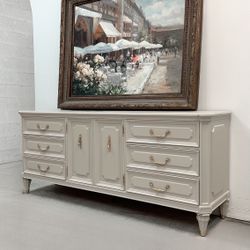 Beige 9 Drawer Dresser 