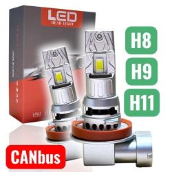 LiteSync M29 H8 LED Fog Light Bulbs - CanBus - 6000K - H8/H9/H11