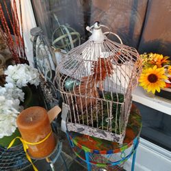 Antique Bird Cage 