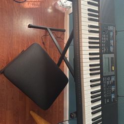 🎹 Casio 61-Key Keyboard + Stand + Bench – $80 (Full Bundle!)