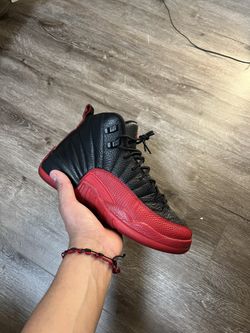 Jordan 12 Flu Game Gs  Size 6.5y Used No Box 